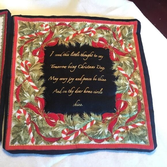 NWOT Set of 2 Holiday Wall Hangings - Picture 7 of 8